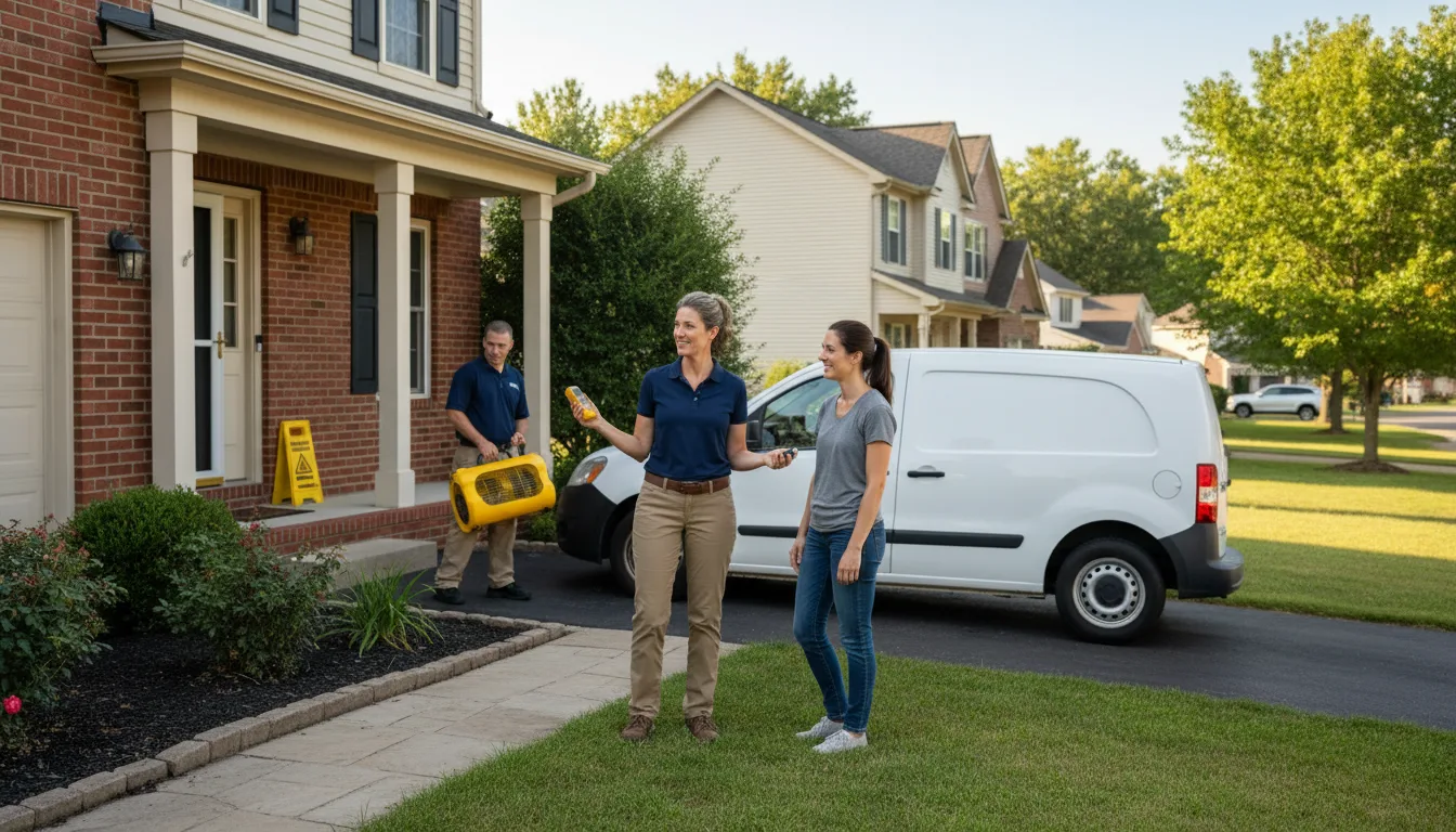Residential water damage restoration in Boscawen, NH